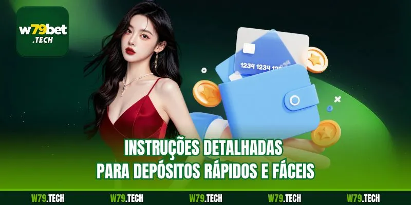 Instruções detalhadas para depósitos rápidos e fáceis