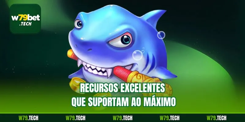 Recursos excelentes que suportam ao máximo