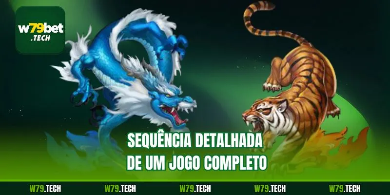 Sequência detalhada de um jogo completo